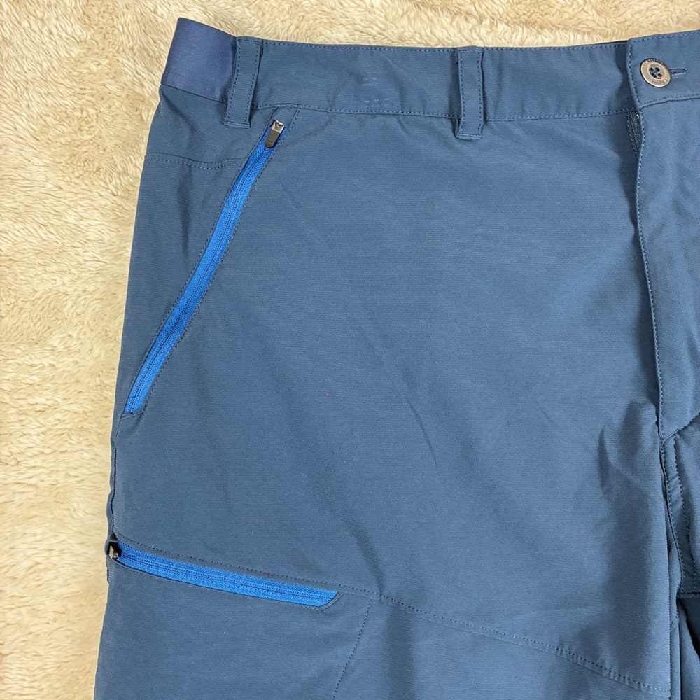 Patagonia Mens Altvia Trail Shorts 40 Blue Stretch Gorpcore Outdoor Utility Hike - Picture 5 of 14